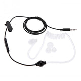 3.5mm In Ear Anti-radiation Earphone Air Tube Stereo Headset flexible