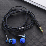 Earphone 3.5mm In-Ear Wired Ear Phones Stereo Bass Earbuds