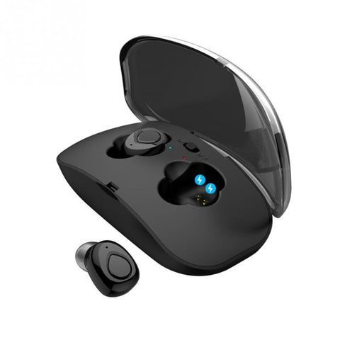 I8S TWS Mini Wireless Bluetooth Waterproof Earphone Two Ear Split