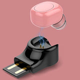 Headphone Bluetooth In-ear Type Headset Mini Single Earbud Stereo