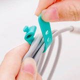 4Pcs Soft Silicone Magnetic Cable Organizer